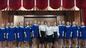 Вокально - хоровой коллектив Лига МБОУ г. Иркутска СОШ 76_Старый клён из к-ф Девчата