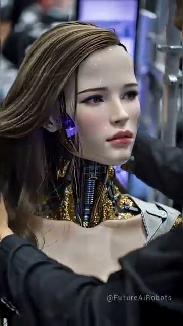 When a Robot Looks More Human Than We Ever Imagined FutureAiRobots смотреть онлайн