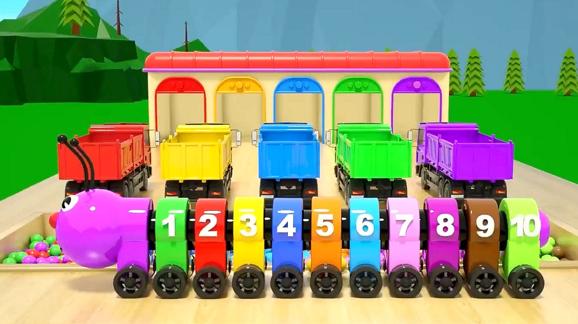Веселые мультики про машинки. Веселые песенки для малышей. Веселые мультики для детей и малышей. смотреть онлайн