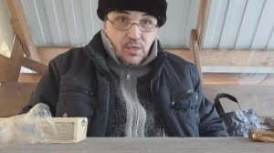 На свежем морозном воздухе веду беседу!