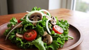 САЛАТ С ГРИБАМИ