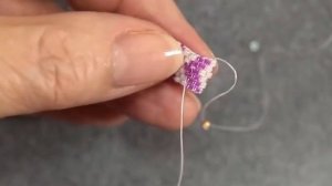 Как сделать браслет из бисера-основы. И как читать схему плетения в технике пейот.