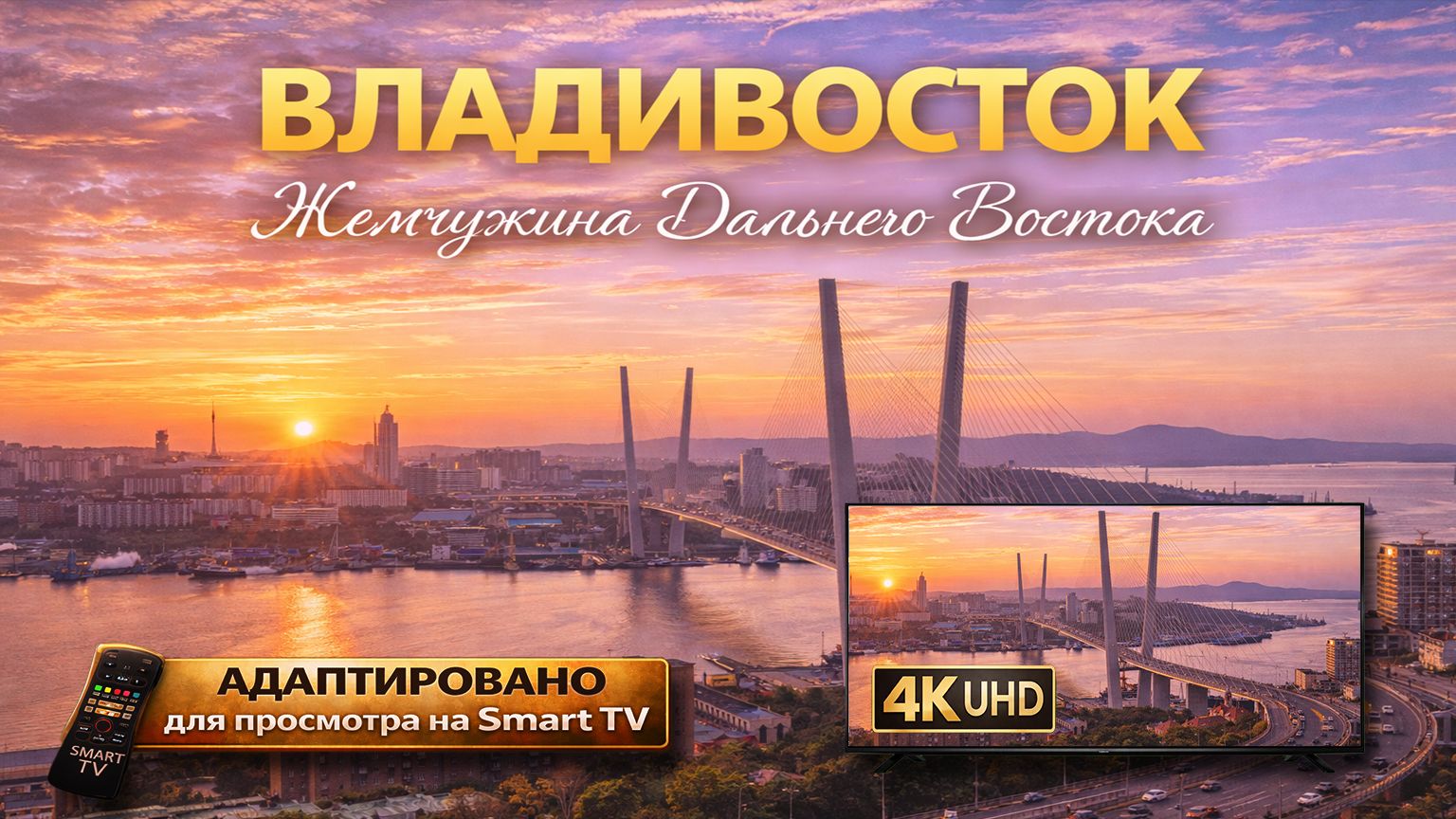 Владивосток. Россия | Видео 4K (UHD) смотреть онлайн