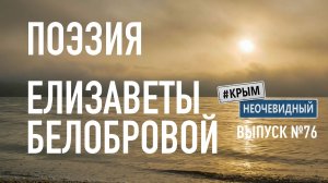 #КрымНеОчевидный: Тебе Крым (Глава 291). Поэзия Елизаветы Белобровой - Запорошены... Заснежены...