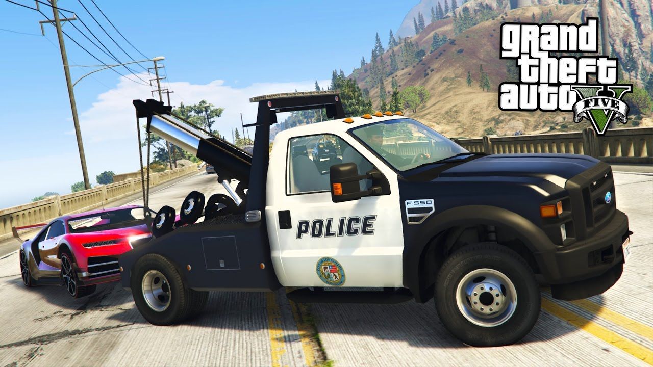 GTA 5 | Эвакуатор разрушитель | Тоня Синяя Пьянь смотреть онлайн