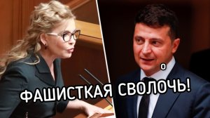 Тимошенко назвала Зеленского фашистом. Крысы побежали с корабля