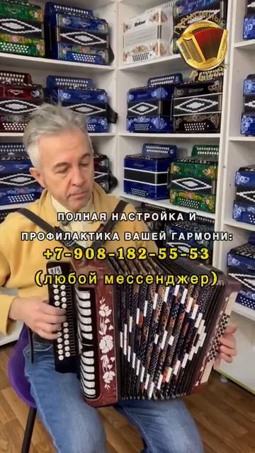 ВАША ГАРМОНЬ ЗАЗВУЧИТ КАК НОВАЯ! +7-908-182-55-53 (любой мессенджер) #купитьгармонь #ремонтгармони смотреть онлайн