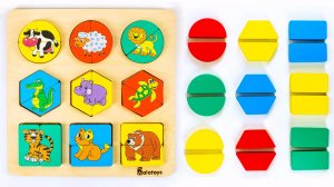 Геометрические Фигуры для Малышей.