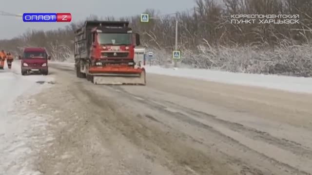 Снегоборьба на дорогах республики смотреть онлайн