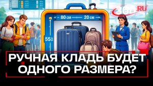 Единые требования к ручной клади введут в России – Госдума