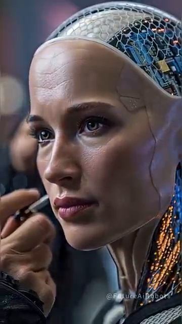 The Future Is Here Lifelike AI Woman Turns Heads FutureAiRobots смотреть онлайн