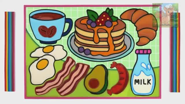 Рисование блинов из желе, видео для решения кулинарных задач смотреть онлайн