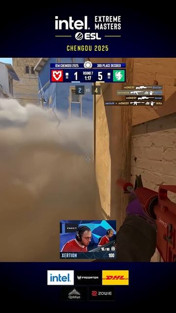 Лучшие моменты CS2: Невероятные киллы от Monesy #mouz #falcons #kyosuke #mouz #xertion #niko #donk смотреть онлайн