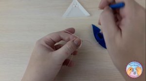 1 способ рабочая нить бусина в кольцо