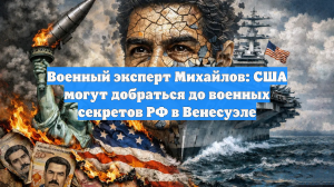 Военный эксперт Михайлов: США могут добраться до военных секретов РФ в Венесуэле