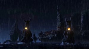 Как приручить дракона - Эмбиент Олуха под дождем