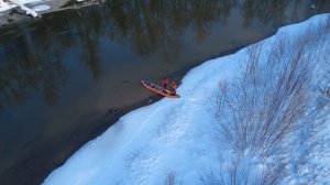 Январский сплав по Илети, в ледяном плену, 2 серия.