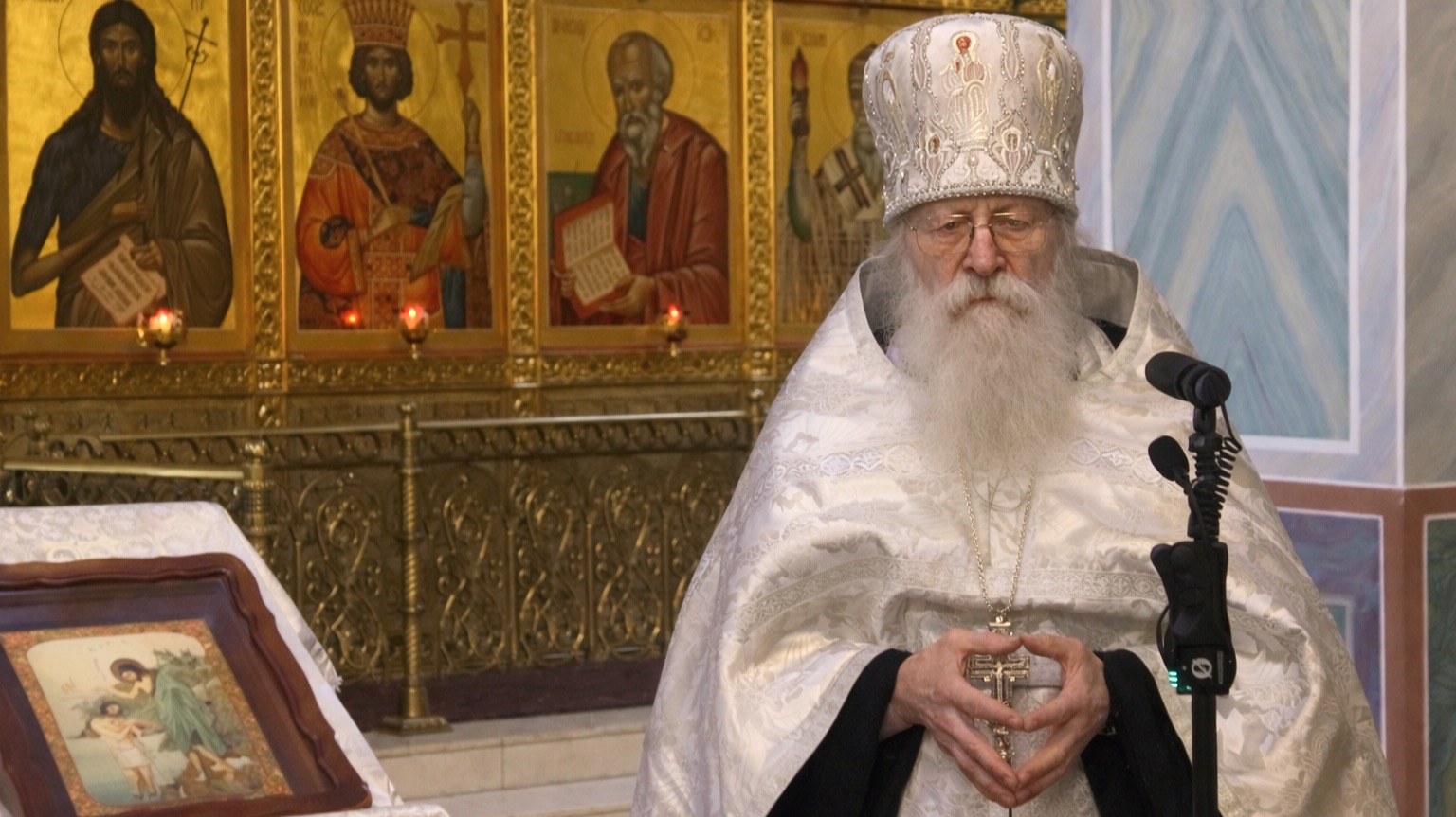 Приблизилось Царство Небесное! Проповедь отца Геннадия Фаста на Царских часах Богоявления 16.01.26 смотреть онлайн