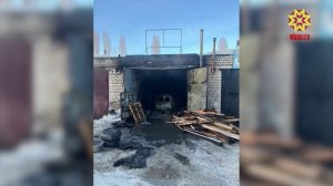 В гаражном кооперативе на Ленинского Комсомола взорвался газ