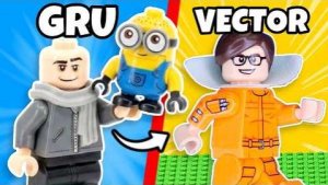 Лего Распаковка ПОДДЕЛЬНЫХ минифигурок LEGO ГАДКИЙ Я…