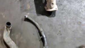 Nissan Murano 1, 3,5л. Замена сальников раздатки и двигателя с/у 3 часть