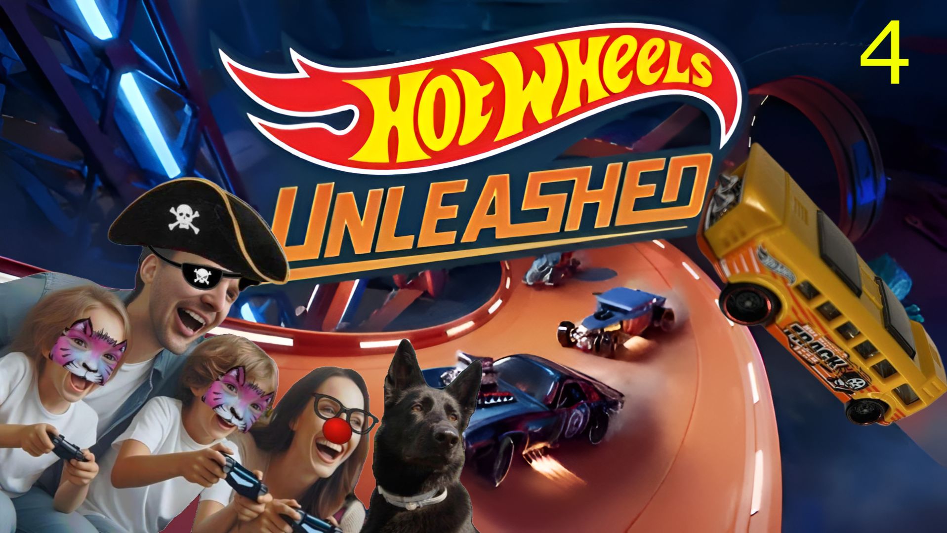 От заряженных тачек до ретро-лоханок: наш безумный заезд в Hot Wheels #4 🚗💨😂 смотреть онлайн