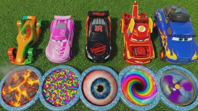 ТАЧКИ ПРОТИВ РАДУГИ, ЛАВЫ И ЯМЫ ИЗ конструктора в BeamNG смотреть онлайн