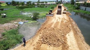 Строительство, засыпка,  дорога очередной обзор