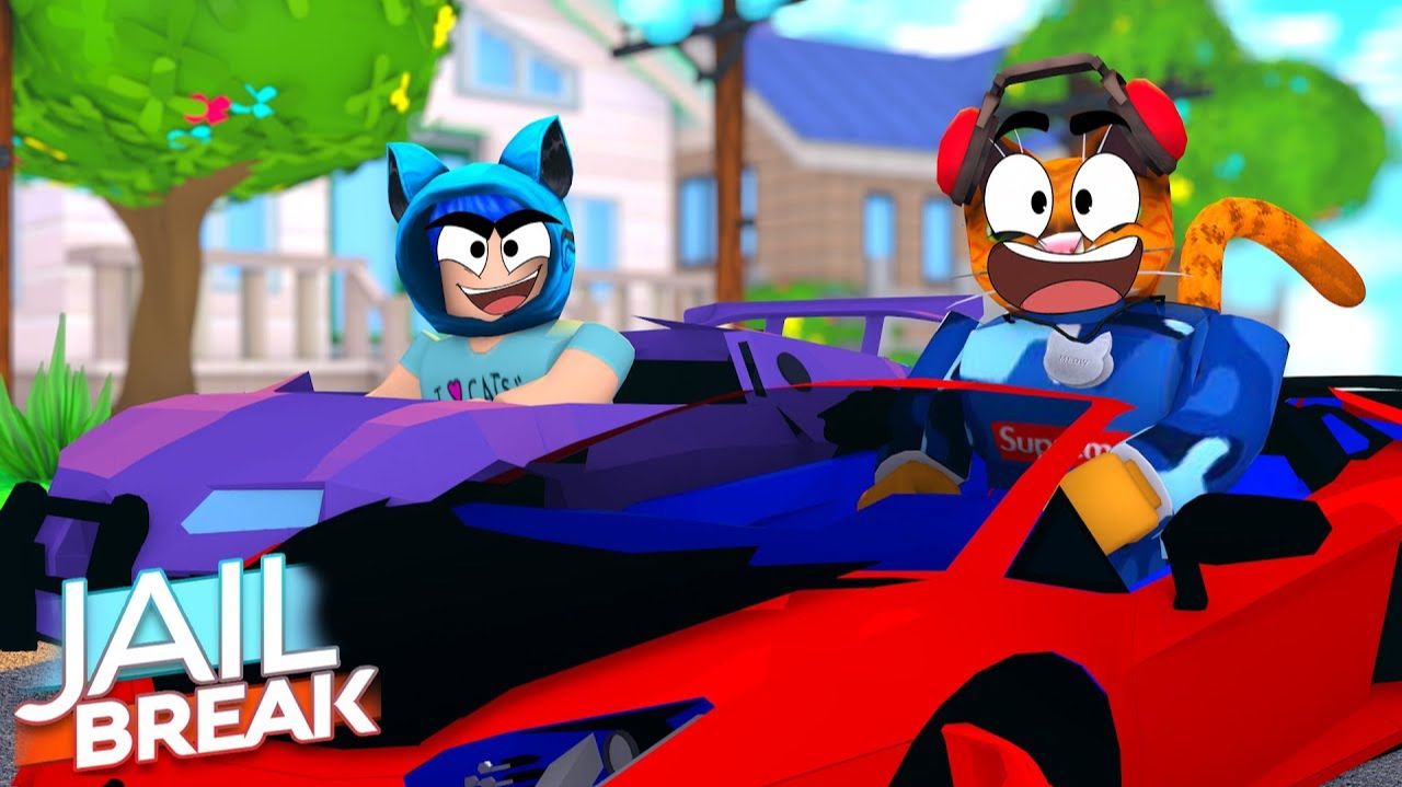 ГОНКИ КОТИК ИГРОМАН и КОТЕНОК ЛАИК В РОБЛОКС ДЖЕИЛБРЕИК! КТО БЫСТРЕЕ