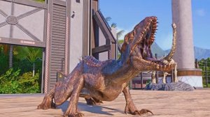 Тиранозавр Рэкс. Мультики про динозавров. Битва динозавров.