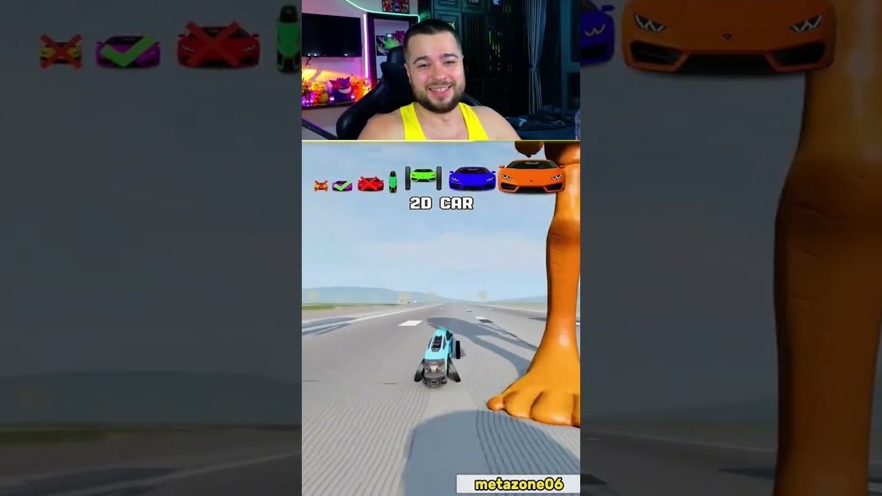 Большие и Маленькие МАШИНЫ vs ТУНГ ТУНГ САХУР Челлендж  #shorts смотреть онлайн