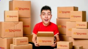 Глент смотрит посылки на ALIEXPRESS