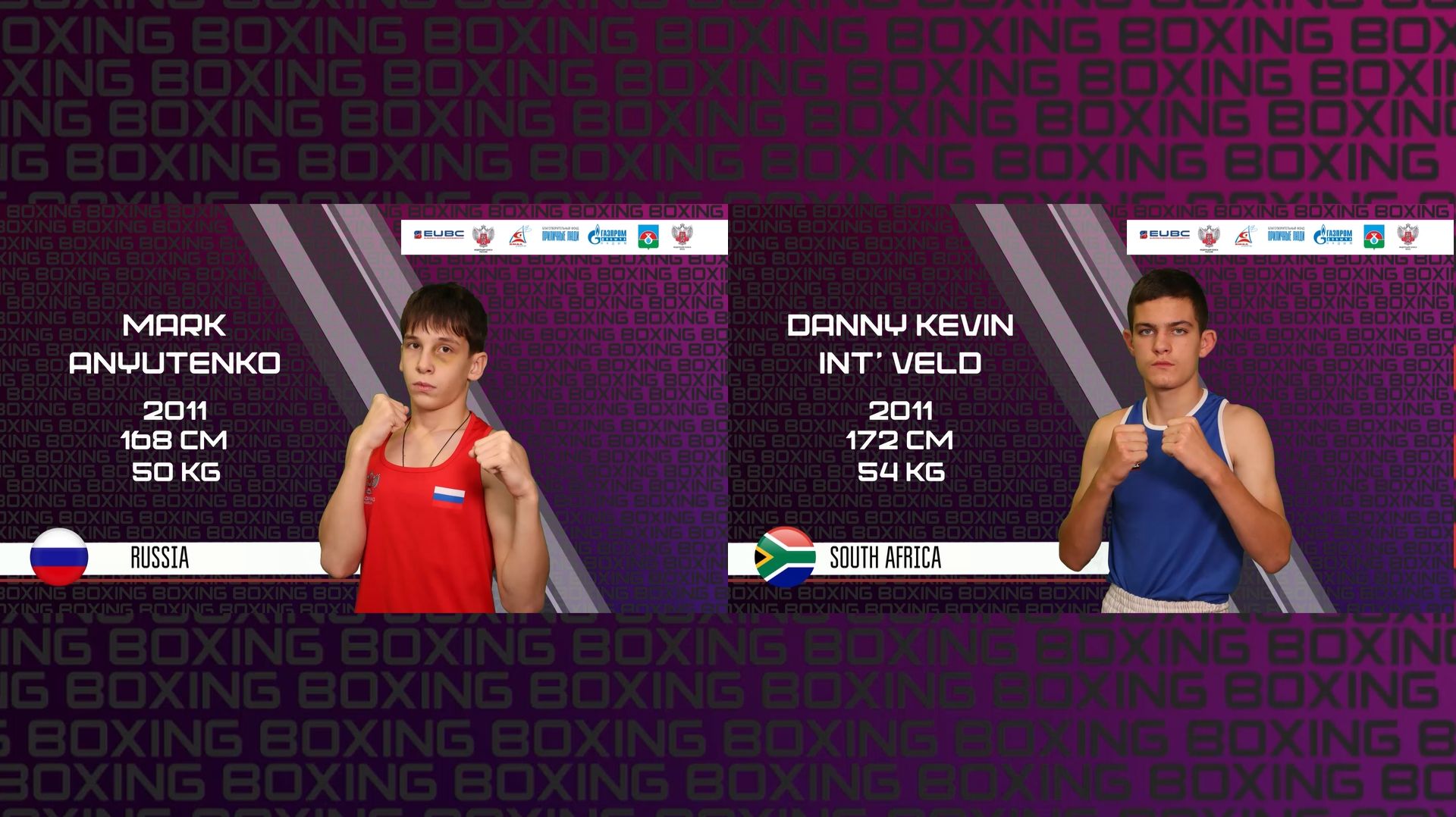 Preliminary fights. MARK ANYUTENKO vs DANNY KEVIN INT' VELD смотреть онлайн