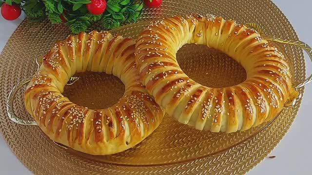 Узбекская мясная лепёшка! Съедаются в один миг! Кто пробуют просит рецепт! смотреть онлайн