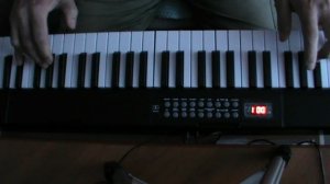 Симметричный перебор на чёрных клавишах