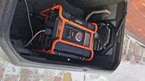 Инверторный генератор Daewoo GDA 5600i. Запуск в мороз -17 градусов.