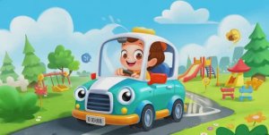 Осенние машинки мультик