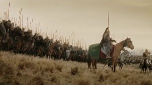 Властелин колец.Возвращение короля.Всадники Теодена приходят на помощь.