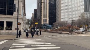 Хаотичный Чикаго в час пик прогулка по Мэдисон Стрит и Магнификент Майл 🚶♂️🌆🔥