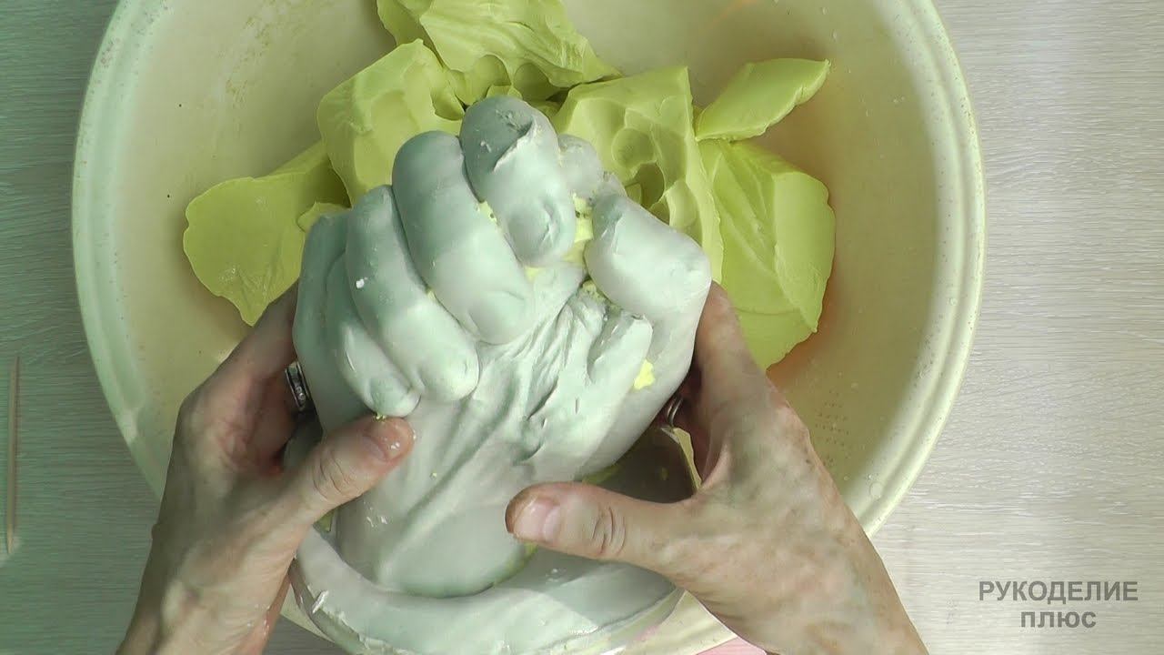 Как сделать гипсовый слепок рук. Парный 3D-слепок из гипса на долгую память. смотреть онлайн