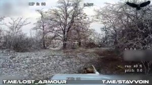 🎮❌Уничтожение группы пехоты ВСУ оптоволоконными FPV-дронами "КВН" к северо-востоку от Степногорска…