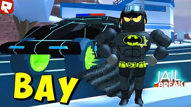 ПОБЕГ ИЗ ТЮРЬМЫ В РОБЛОКС! Я СТАЛ БЭТМЕНОМ ПОЛИЦЕИСКИМ! Roblox Jailbreak