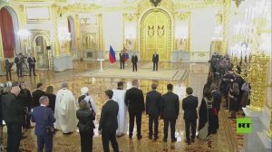 الرئيس الروسي يتسلم أوراق اعتماد سفراء 7 دول عربية