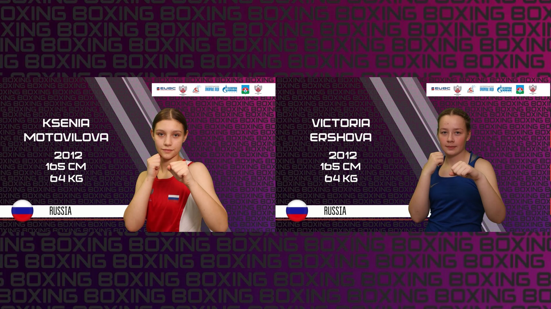 Preliminary fights. Ksenia Motovilova vs Victoria Ershova смотреть онлайн