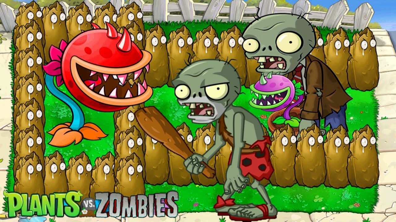 Зомби против растений! Hybrid Plants vs Zombies PvZ Растения против Зомби ПвЗ смотреть онлайн