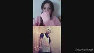 Страшный клоун в чатрулетке