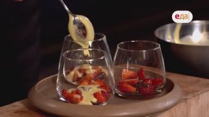 Пармиджана, корзиночки креспелле и сабайон | Антипасти /34