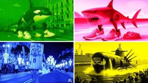 КАКОЙ ЦВЕТ ТВОЕЙ МУЗЫКИ? Italian Brainrot предлагает 4 варианта Tralalero TungTung и другие РЕАКЦИЯ