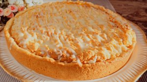 ВЗБИВАЙТЕ ТВОРОГ С ЯЙЦОМ! Снимаю Шляпу Перед Тем Кто Придумал Этот Рецепт! ВКУСНЫЙ ПИРОГ С ТВОРОГОМ