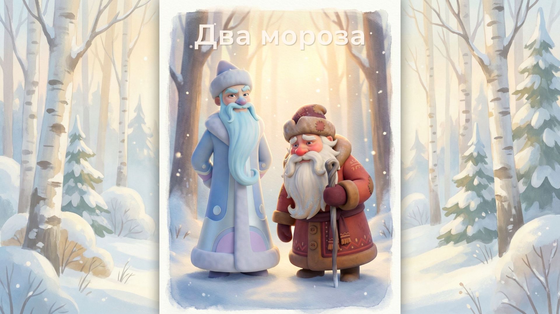 ❄️ Два Мороза — русская народная сказка | Сказка перед сном смотреть онлайн